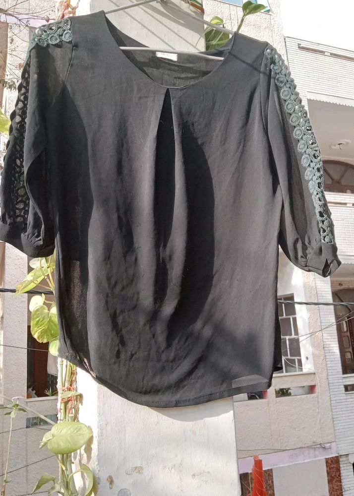 Black Cool Summer Top