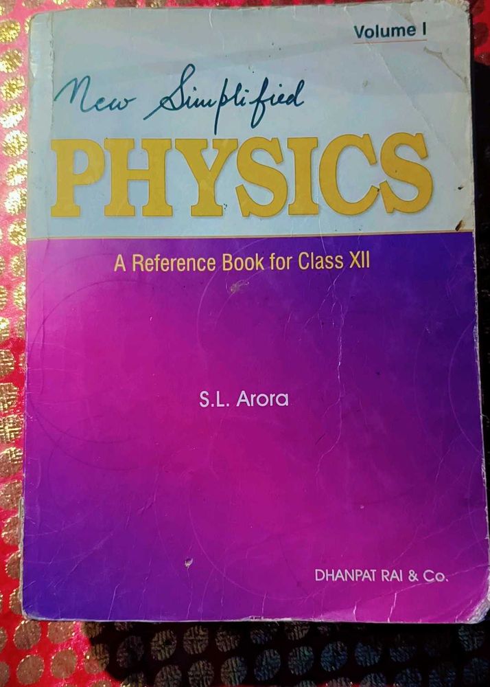 New Simplified Physics Vol-1 Refrence Book Class12