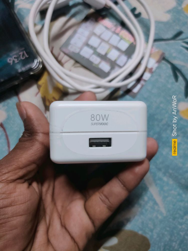 Realme 80watt Supervooc Charger Original