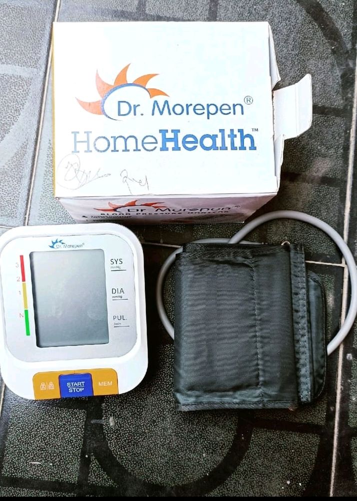 Dr Morepen BP Monitor, Working Condition