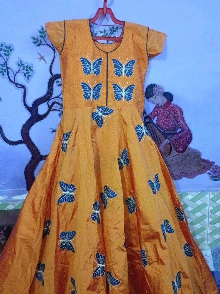 Butterfly Printed Gown♥♥