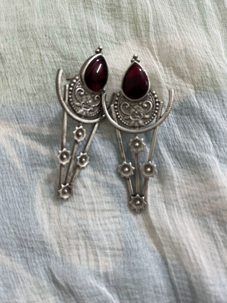 Oxidised Earrings