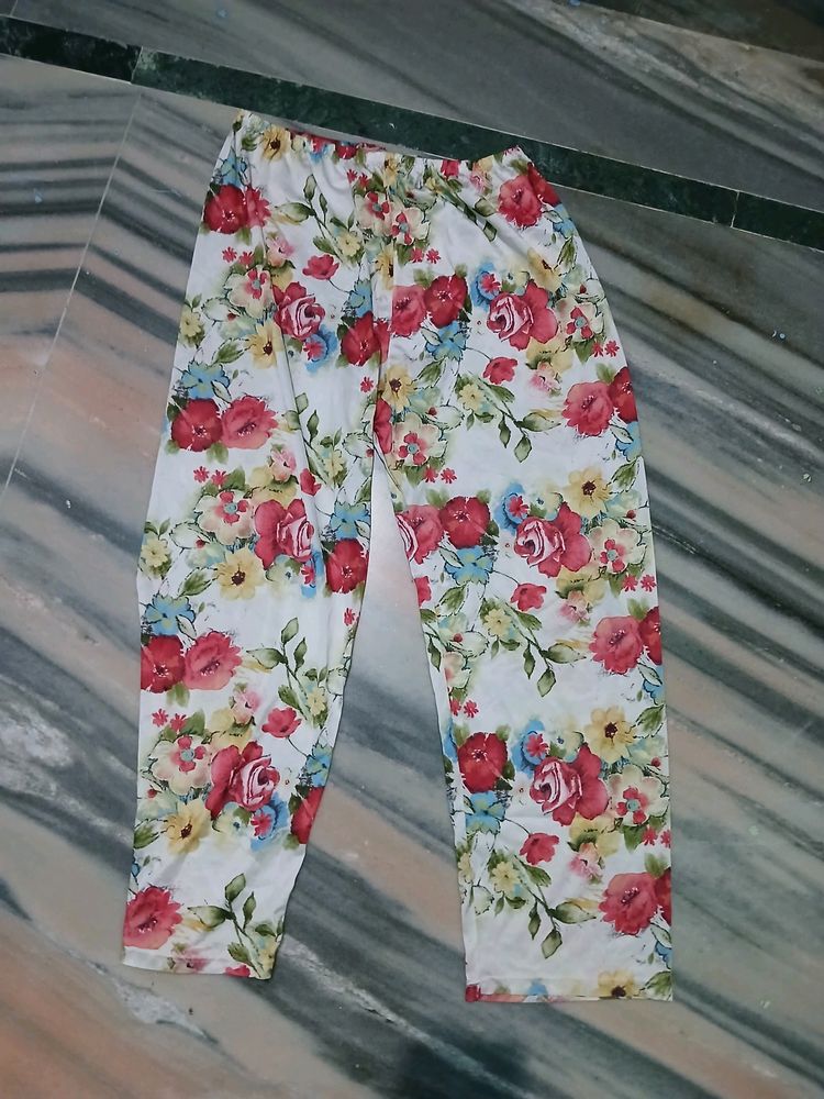 Floral Print Trouser, Fit 26/27, Brand New