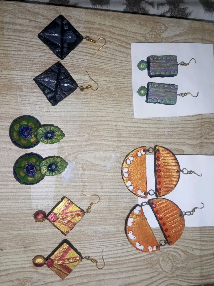 Handmade Terracpta Earrings