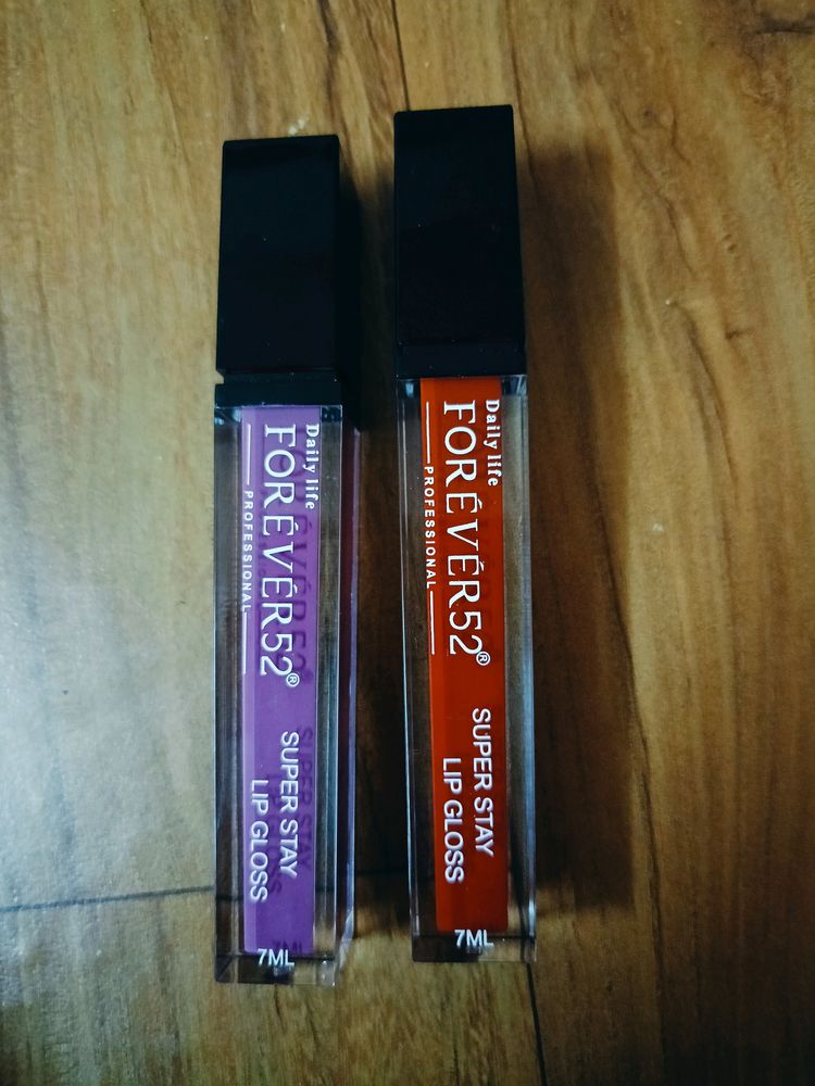 NEW 2 BEAUTIFUL SHADE Daily LifeFOREVER52 Lip Glos