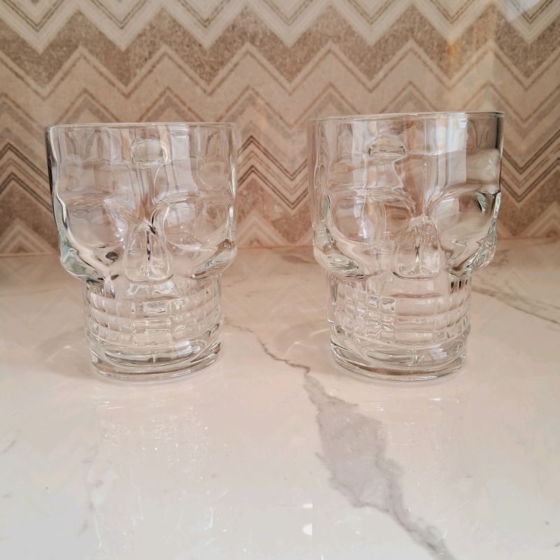 Skull Mug Glass