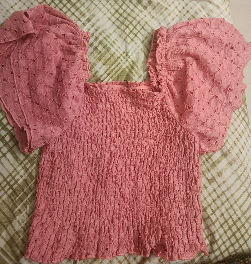 Cute Baby Pink Top