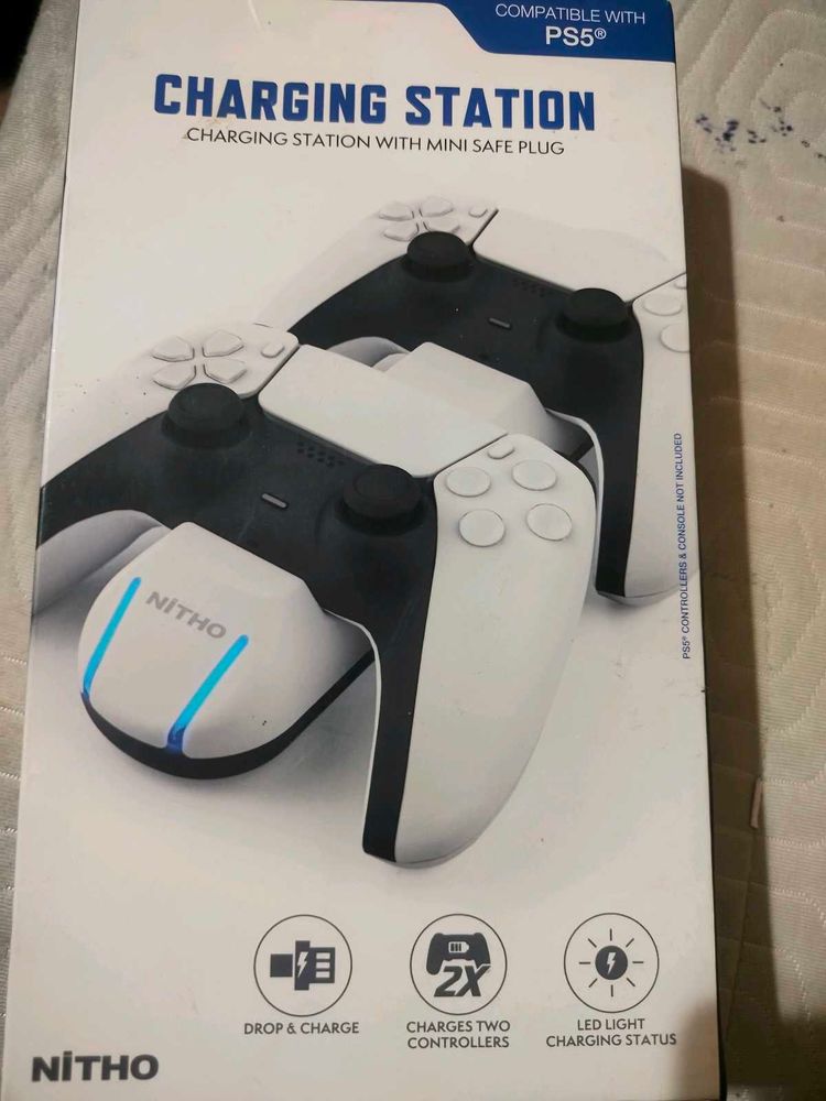 New Nitho Charging Station For Ps5 Controller