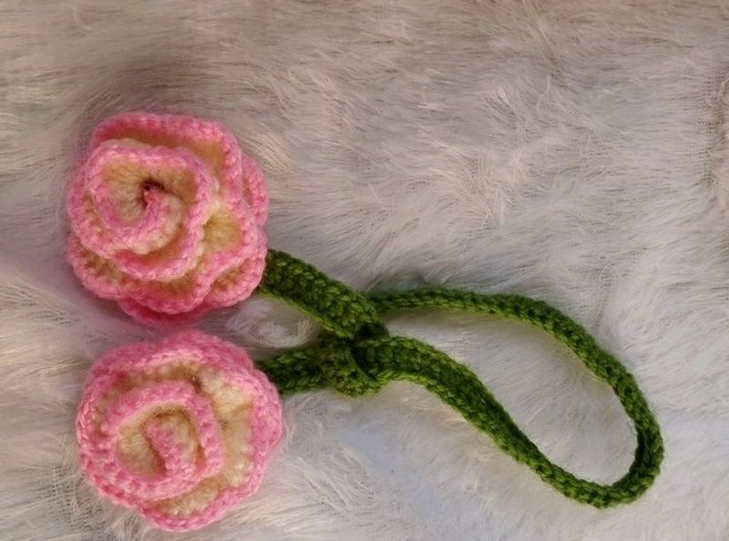 Crochet Curtain Tie