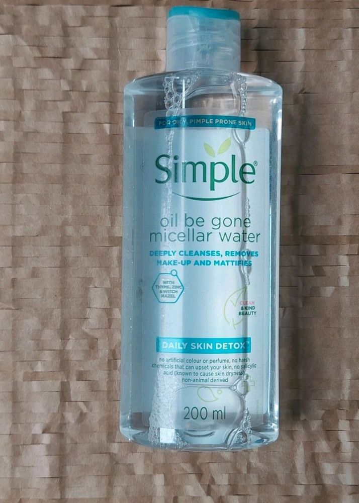 Simple Micellar Water