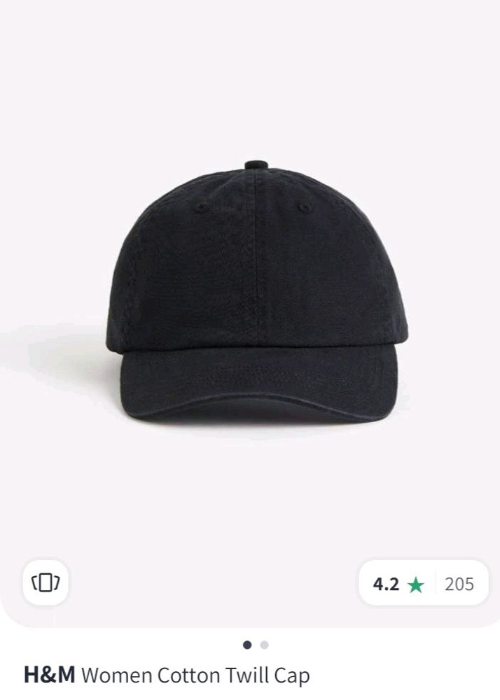 H&M Cotton Twill Cap (Brand New)