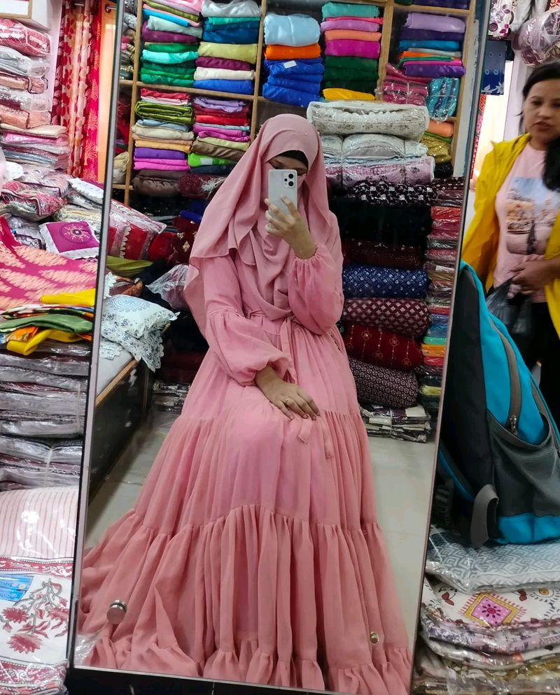 18 mtr flaired abaya