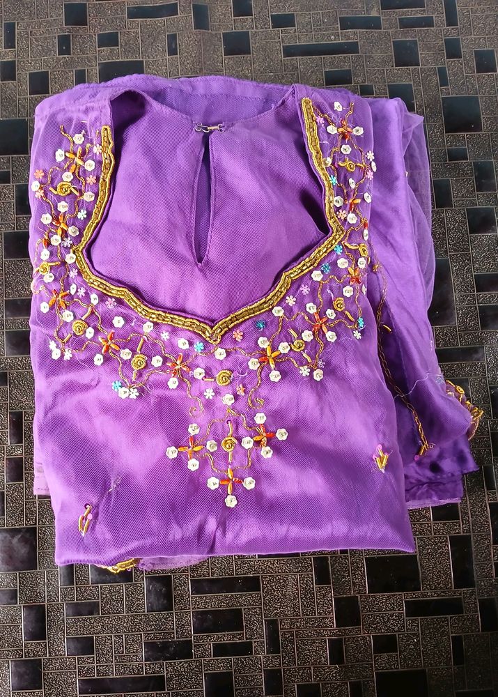 Purple Choli