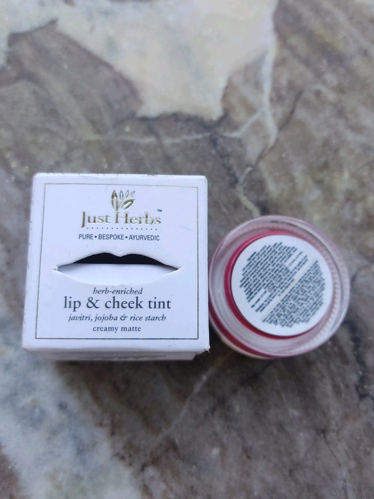 Just Herb & Tnw Lip & Cheek Tint + Small Facial Ki