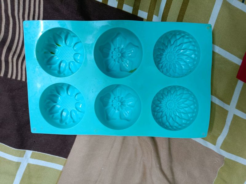 Flower Shape Soap Mould