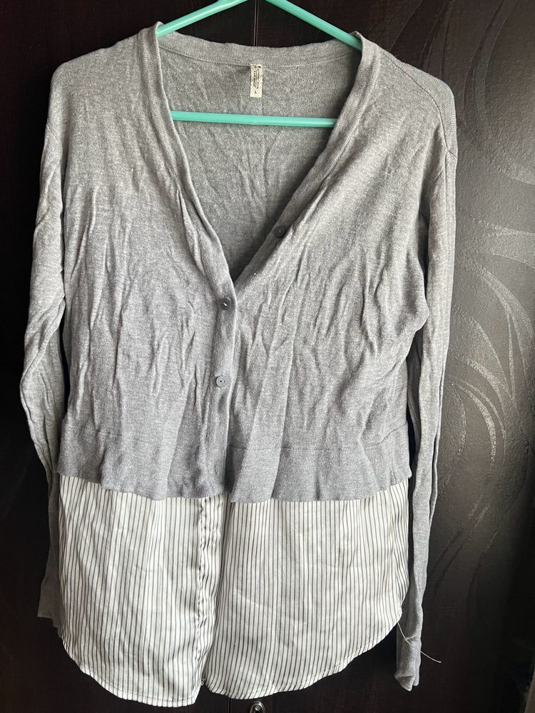 Grey Cardigan- Lee Cooper