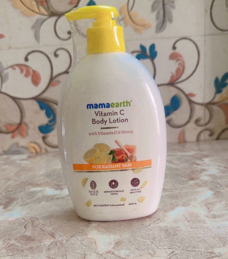 Mamaearth Vitamin C Body Lotion