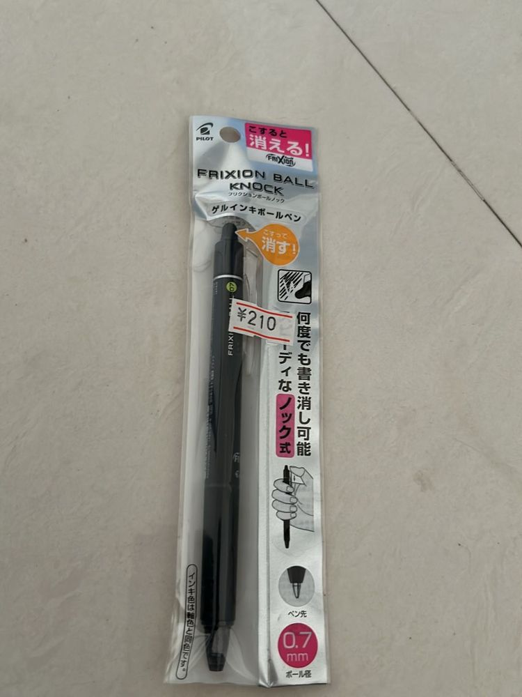 Erasable Pen