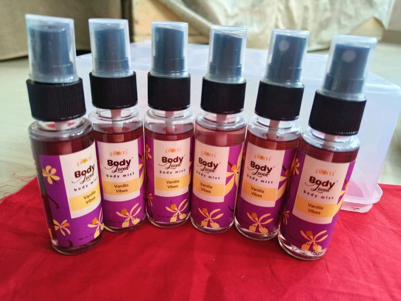 MOPack Of 6 Plum VanillaVibes Mist& 4 Renee Bloom