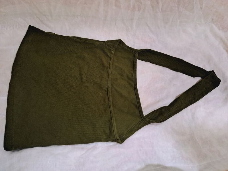 Olive Green Top