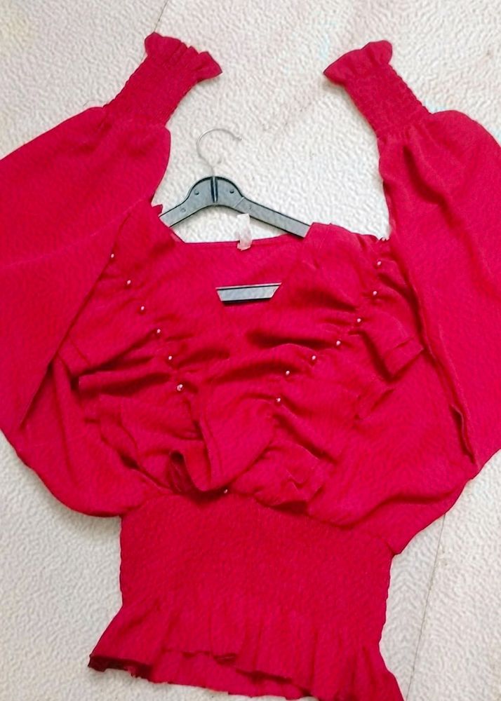 Red Top For Girls & Women