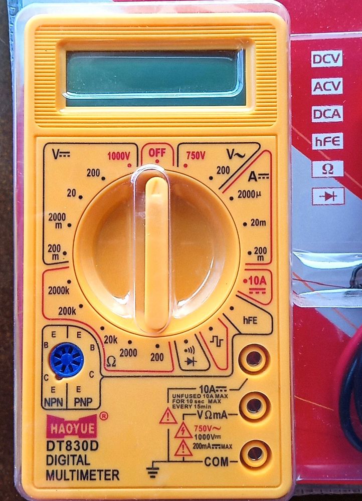 HAOYUE DT830D DIGITAL MULTIMETER