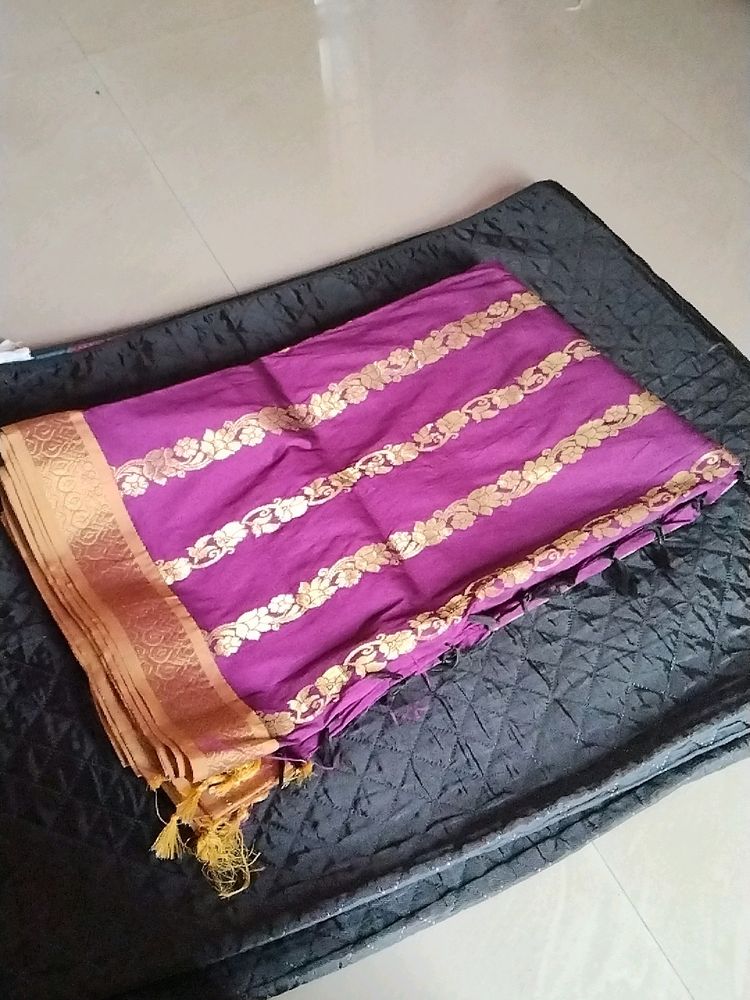 Samuthrika Silk New  Not Used No Blouse