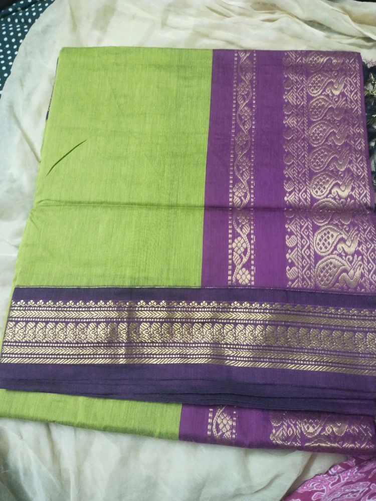 Kalyani cotton saree/Lata Gadwal Paithan