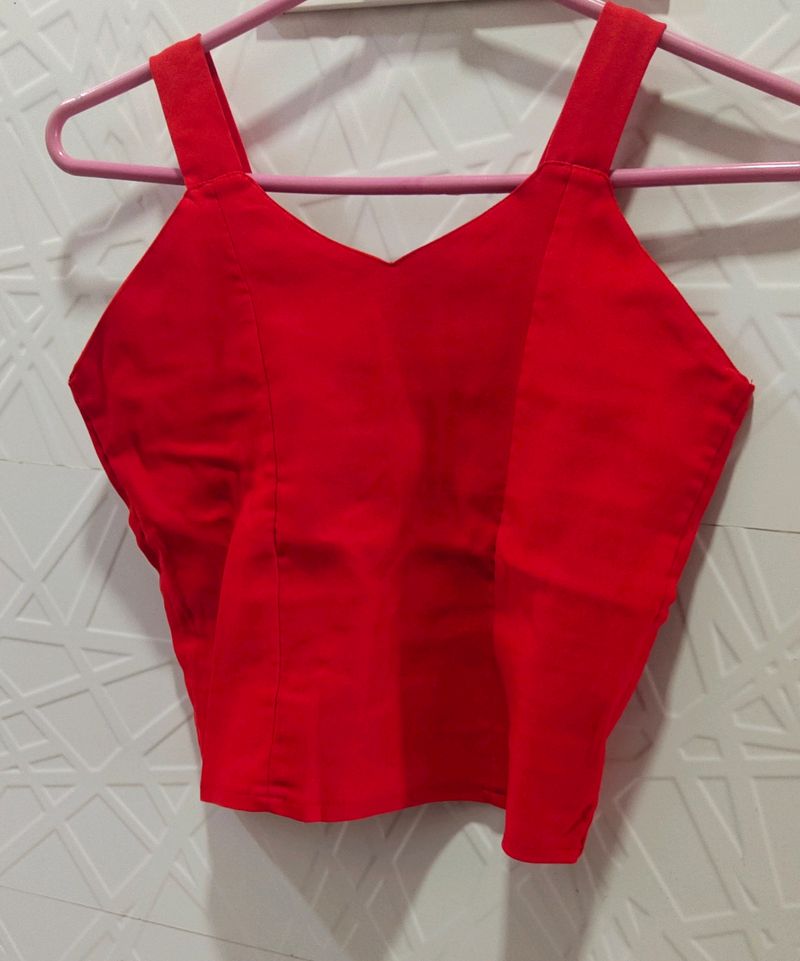 Red Hot Party Top