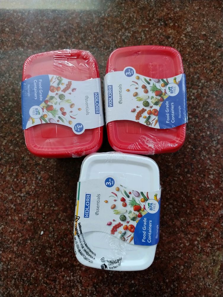 Food Grade Small Containers.