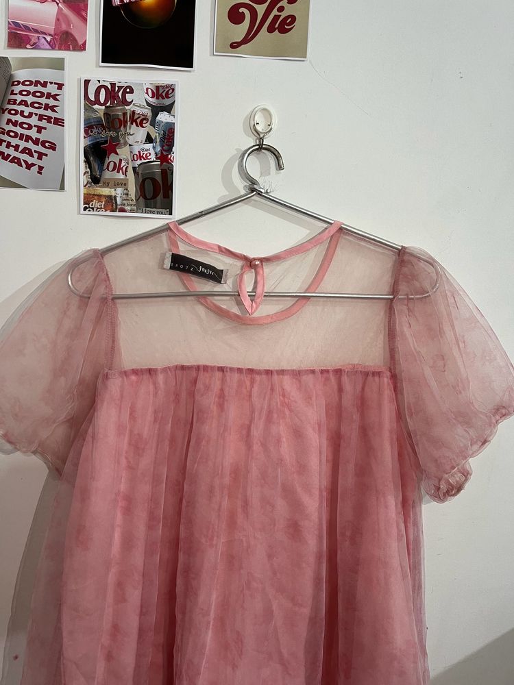 Flowy Pink Top / Dress