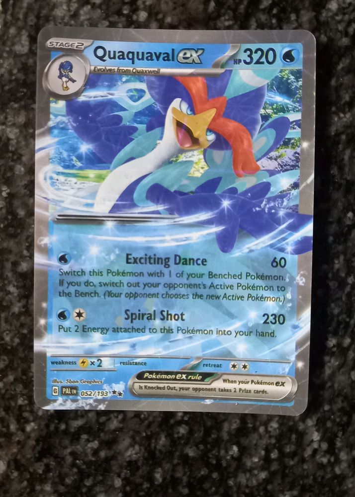 Pokemon Card(Quaquaval Ex)