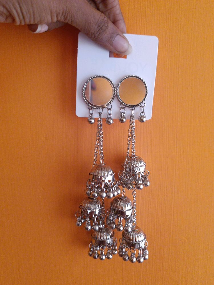 Mirror Jhumka