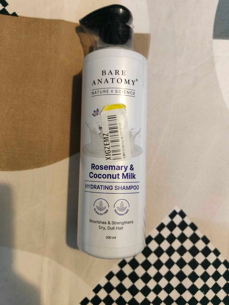 Bare Anatomy Rosemary Coconut Milk Shampoo