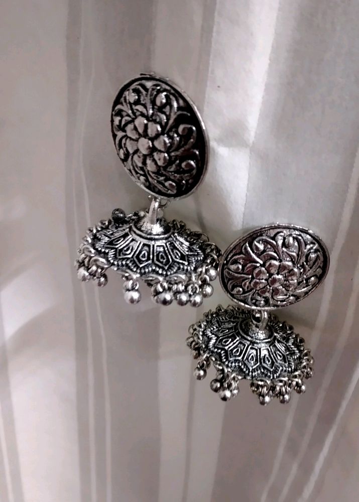 Oxidised Earrings