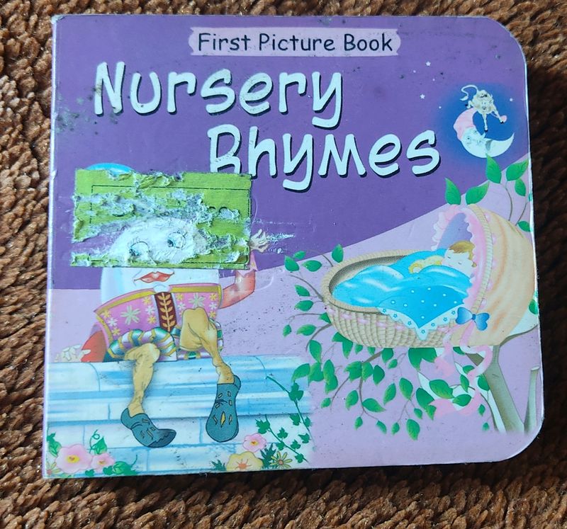 Nursery Rhymes Picture Book For Children/Kids.