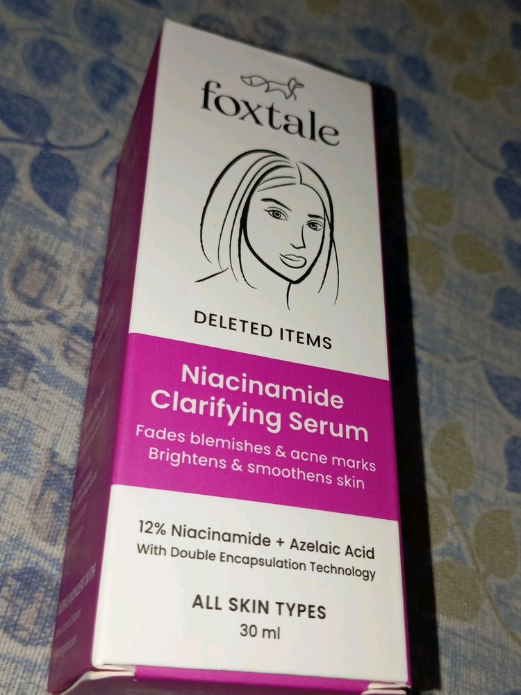 Foxtale Deleted Items Niacinamide Clarifying Serum