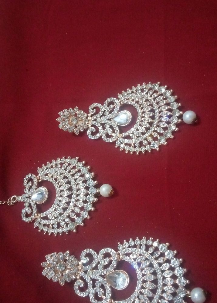 Mangtika & Earrings