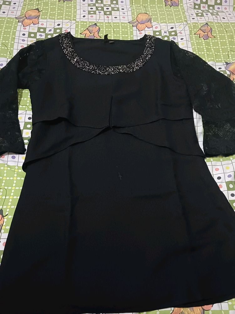 A Beautiful Black Tunic/Top