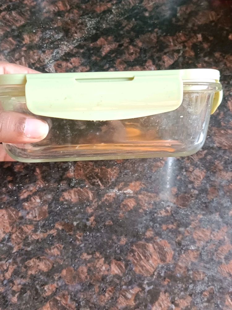 Rectangular Air Tight Glass Container