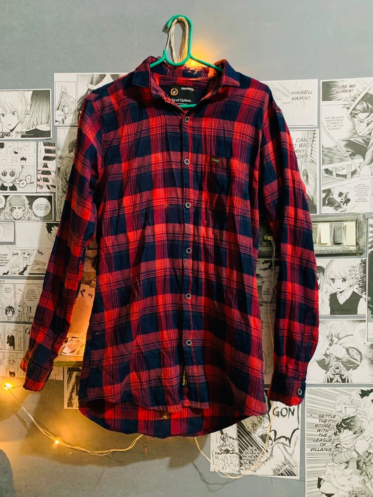 Best Red Black Check Shirt For Men 😎