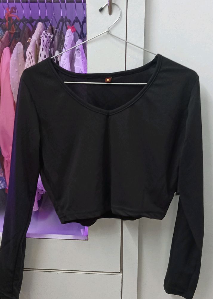 V-neck Full Sleeves Top