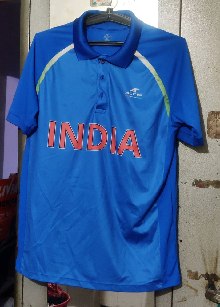 India Blue Jersy M Size