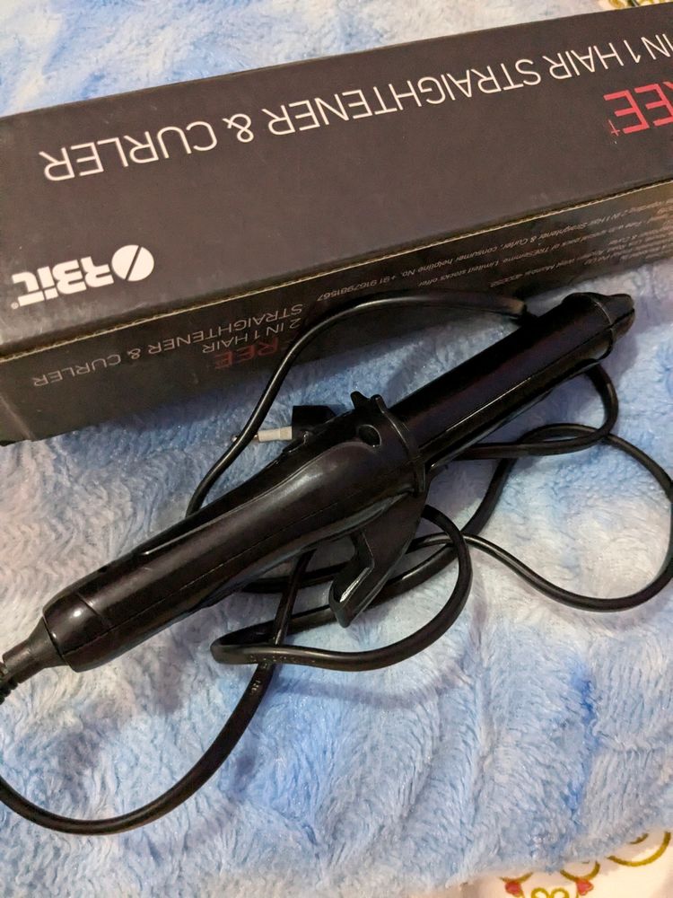 Orbit 2 In 1 Hair Straightener And Curler