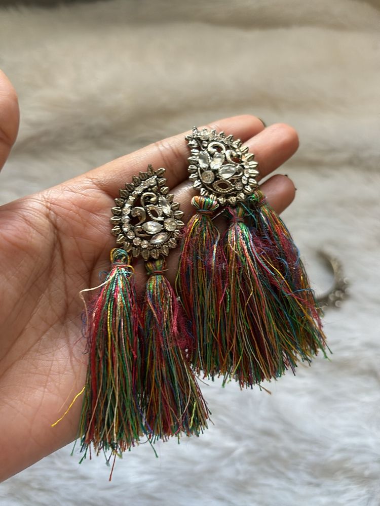 Big Tassel Earrings