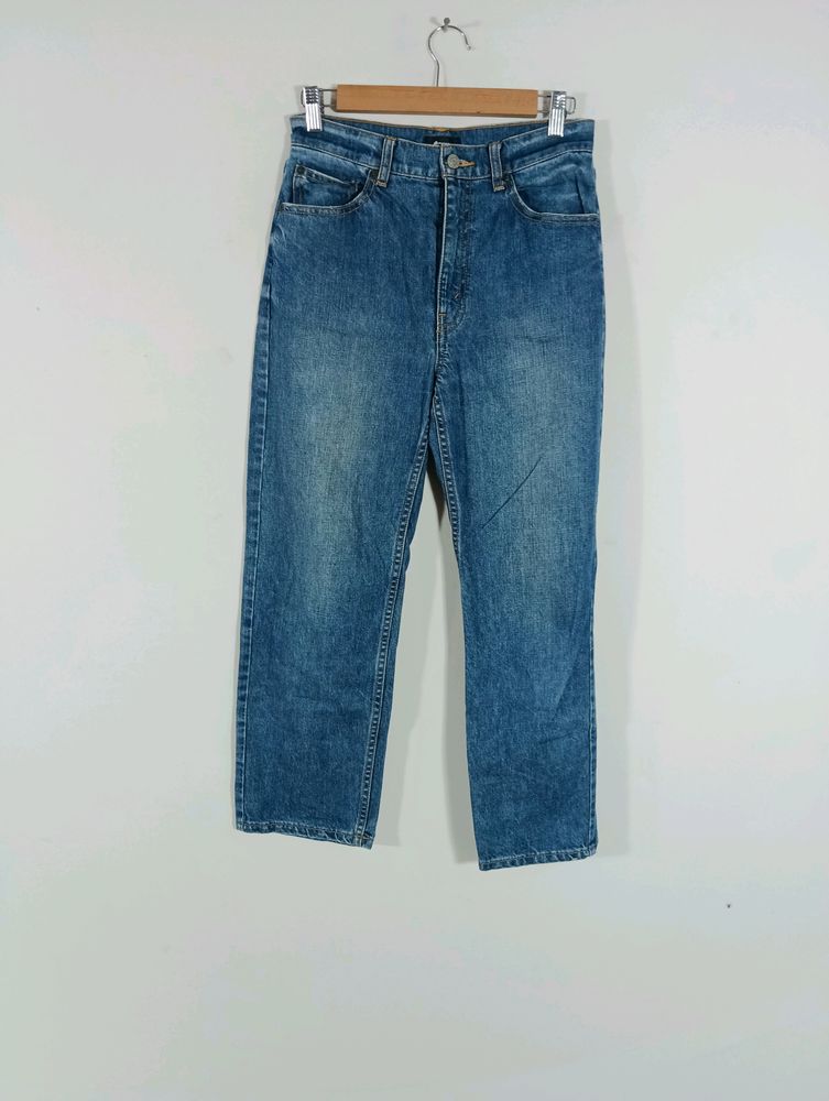 Blue Casual Denim Jeans (Women)