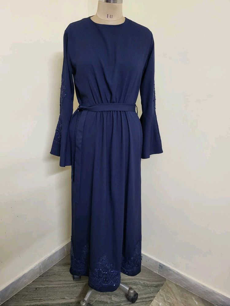 Navy Blue Gown