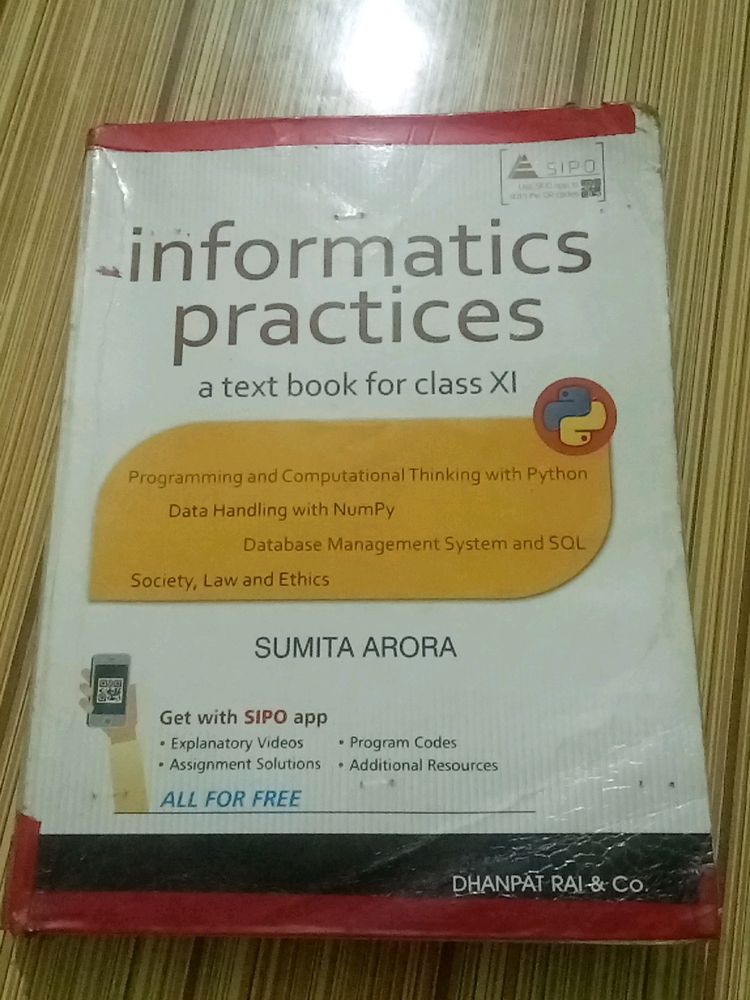 Sumita Arora Information Practice For Class XI