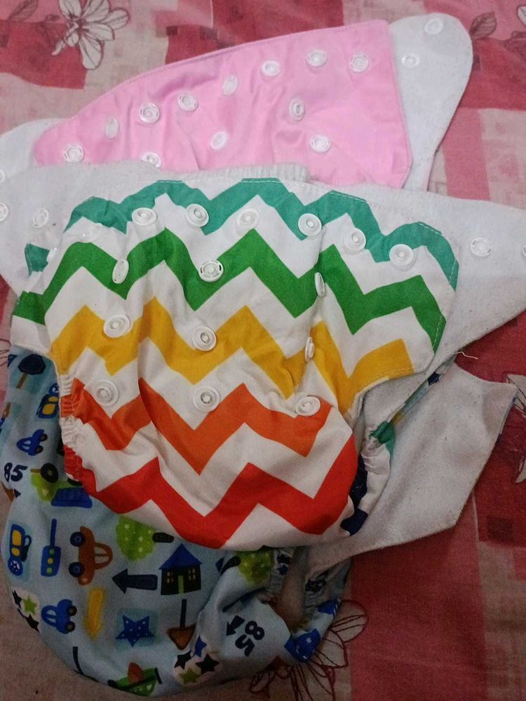 Baby Resuable Diaper Combo