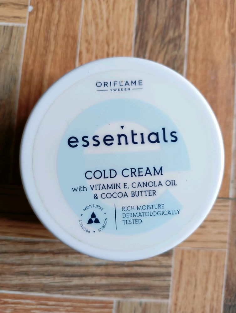 Oriflame Cold Cream With Vitamin E & Canola